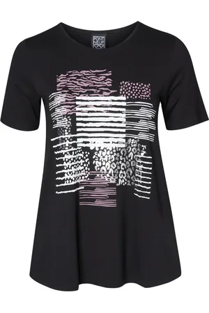 Pont Neuf Top, Dame, Sort, M, Uld, Sort A-Shape T-shirts