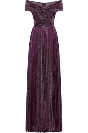 TALBOT RUNHOF Kjole, Dame, Lyserød, M, Polyester, Fuchsia Kjoler til Kvinder