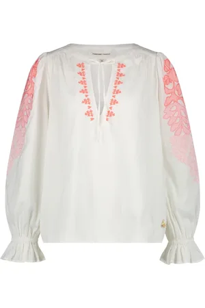 Fabienne Chapot Bluser & Skjorter, Dame, Hvid, L, Uld, Praia Top