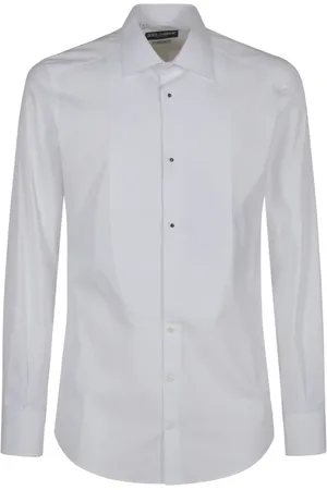 Dolce & Gabbana Skjorte, Herre, Hvid, 3XL, Bomuld, Moderne Skjorter til Mænd