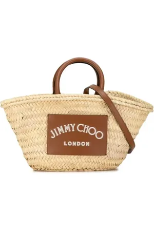 Jimmy Choo Pre-owned, Dame, , ONE SIZE, Uld, Pre-owned Rattan skuldertasker