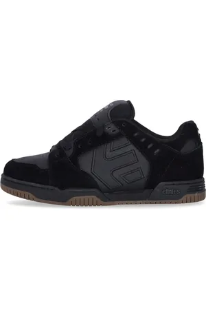 Etnies Sko, Herre, Sort, 46 EU, Sorte Skate Sko med Gummi Sål