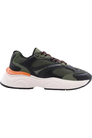 Karl Lagerfeld Sko, Herre, Grøn, 42 EU, Pelargonium Sneaker