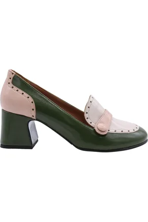 Donna Lei Sko, Dame, Grøn, 38 EU, Uld, Stilfulde Mocassin Sko til Mænd
