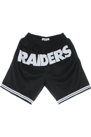 Mitchell & Ness Sport, Herre, Sort, XL, Polyester, Oakland Raiders Basketball Shorts Mode Sort
