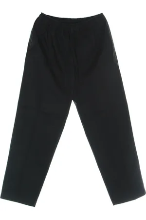 Obey Bukser, Herre, Sort, L, Bomuld, Sort Twill Lange Bukser Elastisk Snøre