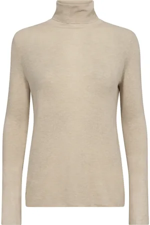Mos Mosh Strik, Dame, , M, Uld, Rollneck Strik Cement