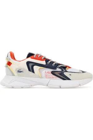 Lacoste Sko, Herre, Flerfarvet, 43 1/2 EU, Læder, Farverige Neo Sneakers