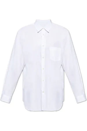 Comme des Garçons Skjorte, Herre, Hvid, L, Bomuld, Skjorte med lomme