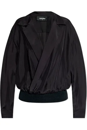 Dsquared2 Bluser & Skjorter, Dame, Sort, 2XS, Silke Top