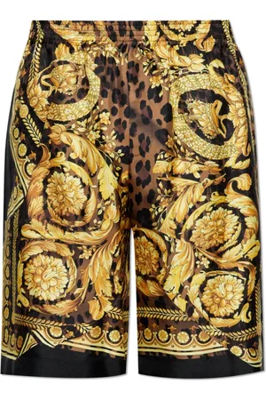 VERSACE Shorts, Herre, Gul, M, Silke Shorts