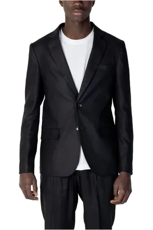 Antony Morato Jakke, Herre, Sort, XL, Sort Blazer Knaplukning Revers