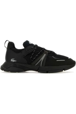 Lacoste Sko, Herre, Sort, 42 EU, Sort Stof Sneakers