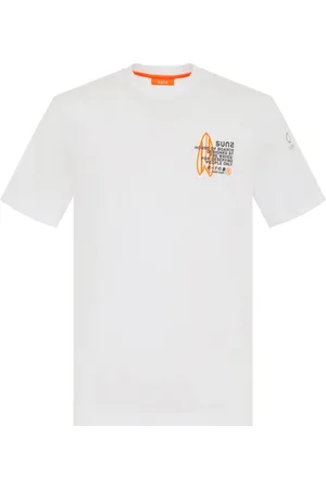 sunseeker Top, Herre, Hvid, M, Bomuld, Afslappet Bomuld T-shirt