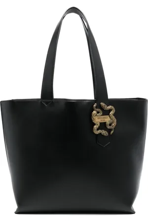 Roberto Cavalli Taske, Dame, Sort, ONE SIZE, Uld, Sort Skuldertaske til Kvinder