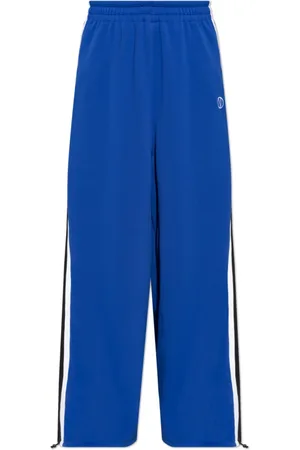 Vetements Bukser, Herre, Blå, XS, Uld, Logo bukser