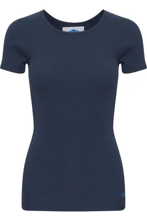 Ball Top, Dame, Blå, 2XL, Sporty T-shirt Top Sky Captain