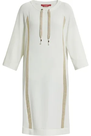 Persona by Marina Rinaldi Kjole, Dame, , XL, Uld, Elegant Jersey Kjole med Lommer
