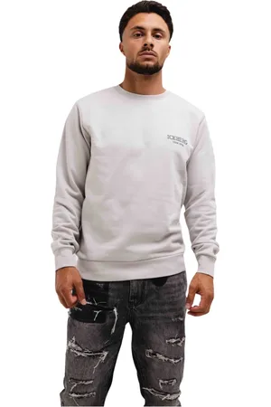 Iceberg Sweathshirts & Hoodies, Herre, Grå, XL, Bomuld, Heritage Logo Sweater Grå Herre