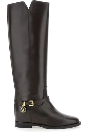 Via Roma Sko, Dame, Brun, 37 1/2 EU, Uld, Brunne støvler til stilfulde outfits