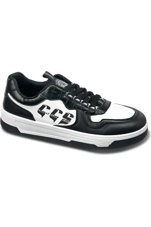 Roberto Cavalli Sko, Herre, Sort, 43 EU, Læder, Herre Stof Sneakers Gummi Sål