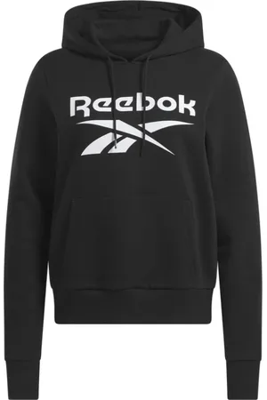 Reebok Sweathshirts & Hoodies, Dame, Sort, L, Uld, Fleece Hoodie