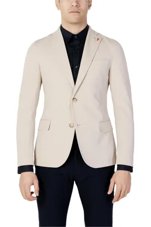 MULISH Jakke, Herre, , 3XL, Bomuld, Knappelukning Revers Blazer