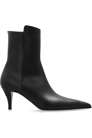Alexander McQueen Sko, Dame, Sort, 39 EU, Læder, Hælede ankelstøvler
