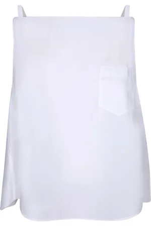 SACAI Top, Dame, Hvid, M, Bomuld, Hvid Top til Kvinder