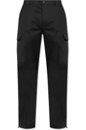 Moncler Bukser, Herre, Sort, 2XL, Bomuld, Bukser med lommer