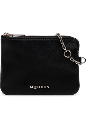 Alexander McQueen Tilbehør, Dame, Sort, ONE SIZE, Læder, Læderpung
