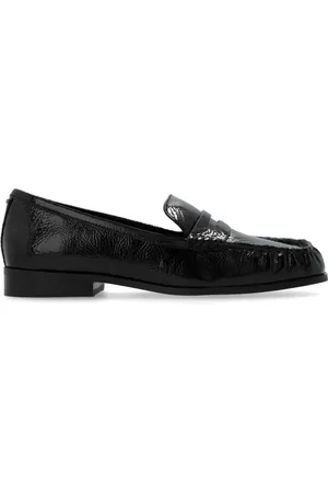 Michael Kors Sko, Dame, Sort, 35 1/2 EU, Læder, Læder loafers 