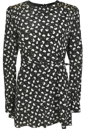 Alessandra Rich Kjole, Dame, Sort, XS, Elegante Sorte Kjoler