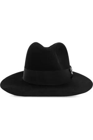 Alexander McQueen Tilbehør, Herre, Sort, S, Uld, Uldhat
