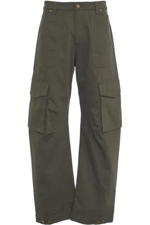 Golden Goose Bukser, Herre, Grøn, L, Bomuld, Grønne Bukser Aw24