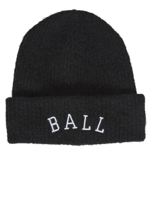Ball Tilbehør, Dame, Sort, ONE SIZE, Uld, Sort Iris Beanie Tilbehør
