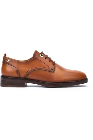 Pikolinos Sko, Dame, Brun, 36 EU, Læder, Brun snøresko - Elegant og behagelig