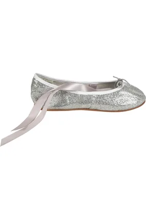 Repetto Sko, Dame, Grå, 37 EU, Sølv Flade Sko Elegant Stil