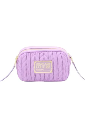 VERSACE Taske, Dame, Lilla, ONE SIZE, Uld, Stilfulde Tasker Samling