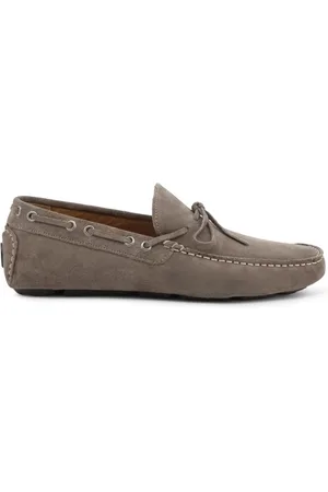 Duca Di Morrone Sko, Herre, Brun, 46 EU, Suede, Edoardo Suede Taupe Loafers
