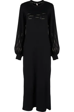 Liu Jo Kjole, Dame, Sort, 2XS, Elegant Maxi Kjole