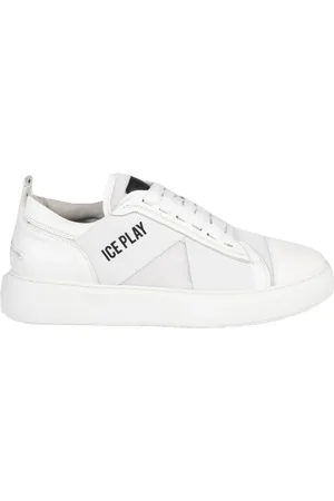 Ice Play Sko, Herre, Hvid, 45 EU, Læder, Klassiske Sneakers