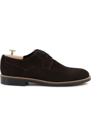 Duca Di Morrone Sko, Herre, Brun, 45 EU, Suede, Suede Snøresko Forår/Sommer Kollektion