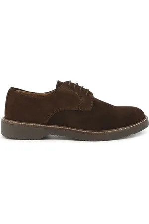 Duca Di Morrone Sko, Herre, Brun, 41 EU, Suede, Suede Snøresko Brun Efterår/Vinter