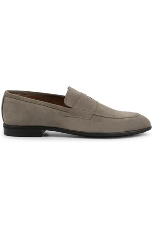 Duca Di Morrone Sko, Herre, Brun, 43 EU, Suede, Suede Loafers til forår/sommer