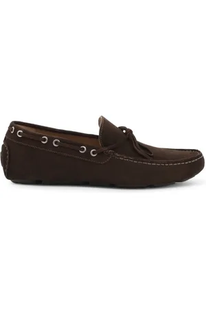 Duca Di Morrone Sko, Herre, Brun, 42 EU, Suede, Edoardo Suede Mokkasiner Mørkebrun