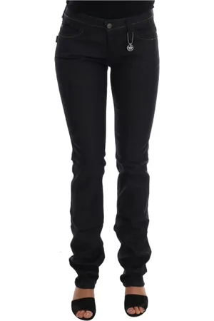 Costume National Jeans, Dame, Blå, W29, Bomuld, Mørkeblå Super Slim Fit Jeans
