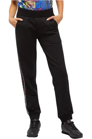 Custo Barcelona Bukser, Dame, Sort, S, Sweatpants med Logo Side Striber