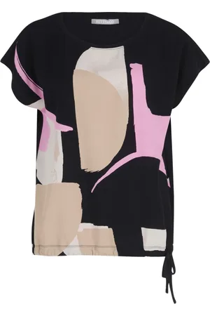 Betty & Co Bluser & Skjorter, Dame, Flerfarvet, S, Grafisk Print Casual Skjorte