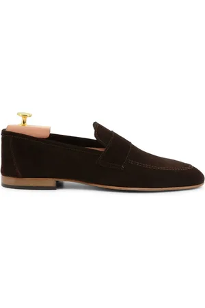 Duca Di Morrone Sko, Herre, Brun, 46 EU, Suede, Suede Loafers Forår/Sommer Mænd